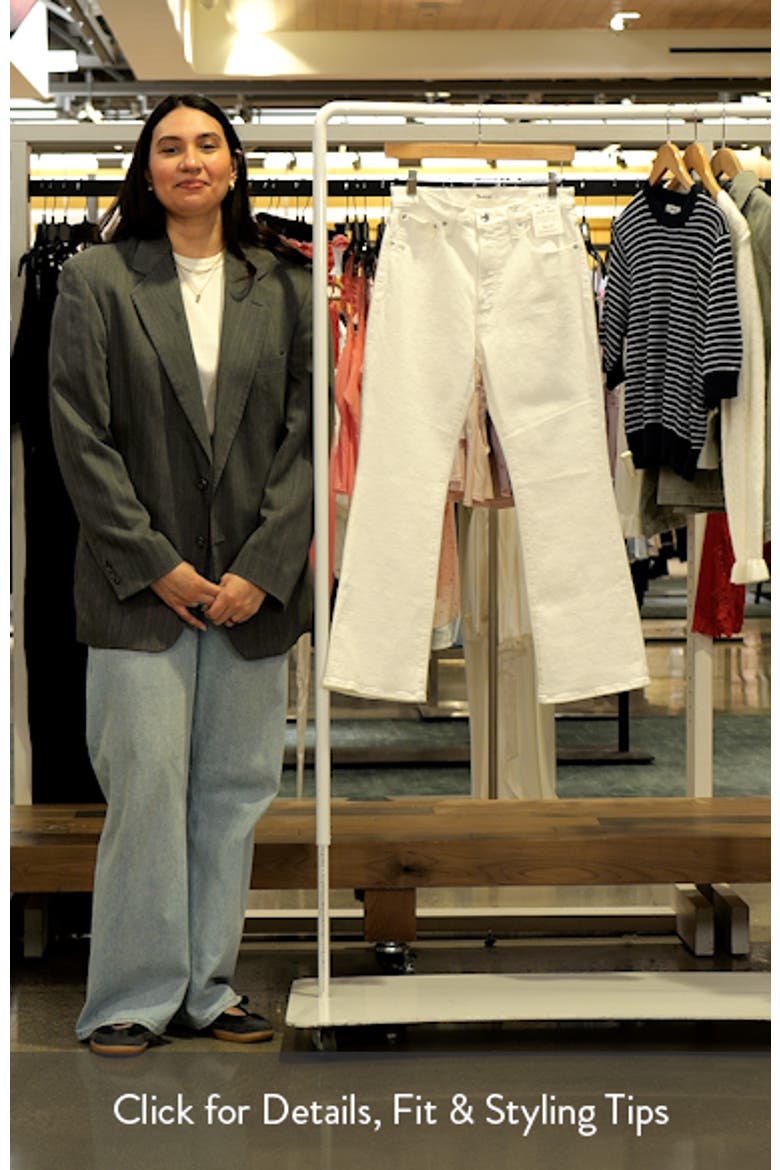 Stretch Flare Crop Jeans video