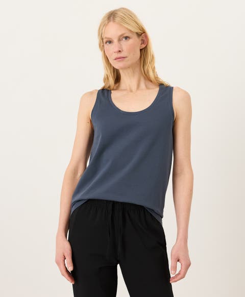Luxe Essential Scoop Neck Tank Made With Organic Cotton