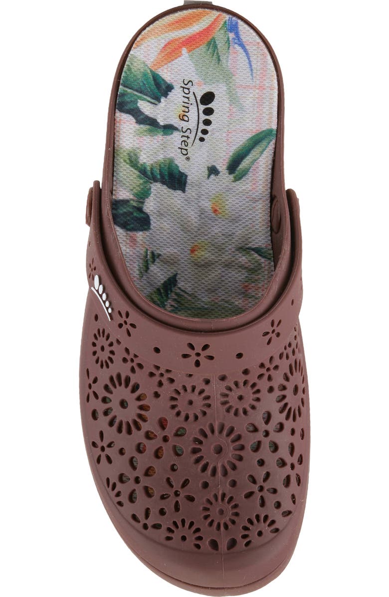 Spring Step Contigo Clog, Alternate, color, Dark Plum