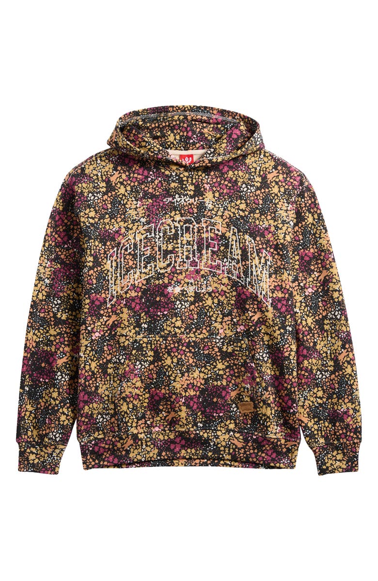 ICECREAM Revive Embroidered Hoodie, Alternate, color, Sand Dollar