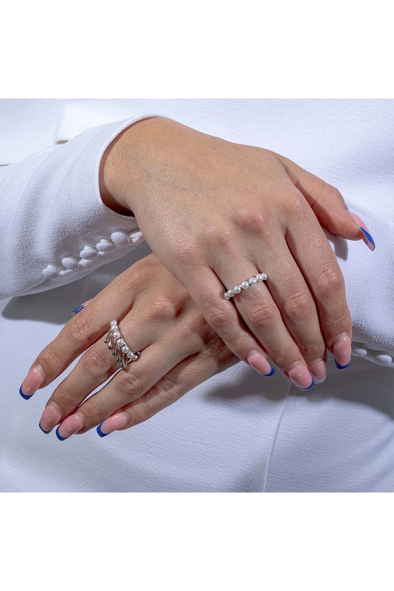 Royal Pearl Ring, Alternate, color, Sterling Silver