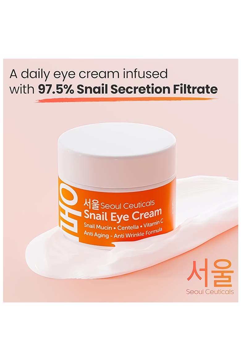 Korean Skincare Snail Eye Cream, Alternate, color, Clear