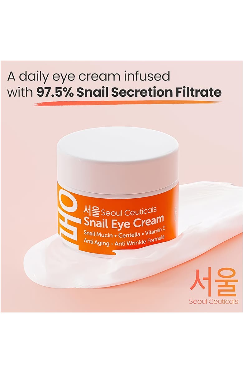 Seoul Ceuticals Korean Skincare Snail Eye Cream, Alternate, color, Clear