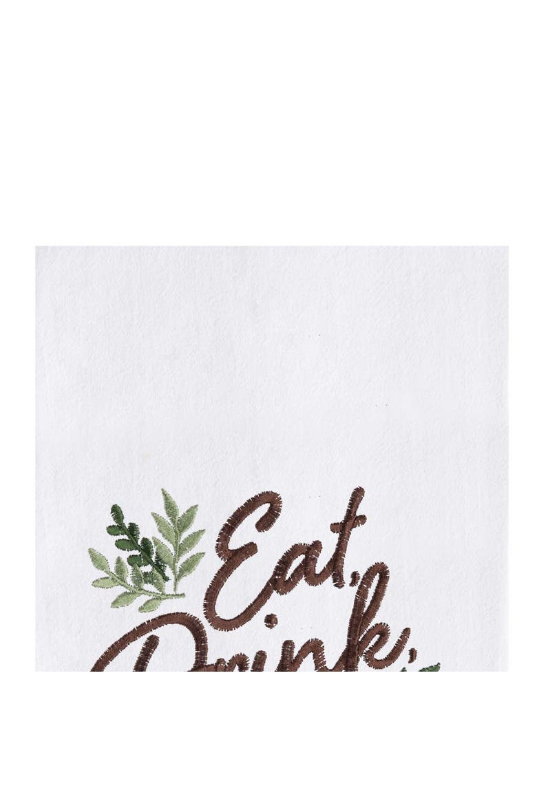 Eat, Drink, Thankful Pumpkin Towel, Alternate, color, Orange