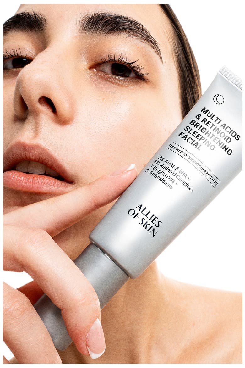 Multi Acids & Retinoid Brightening Sleep Facial, Alternate, color, NO COLOR