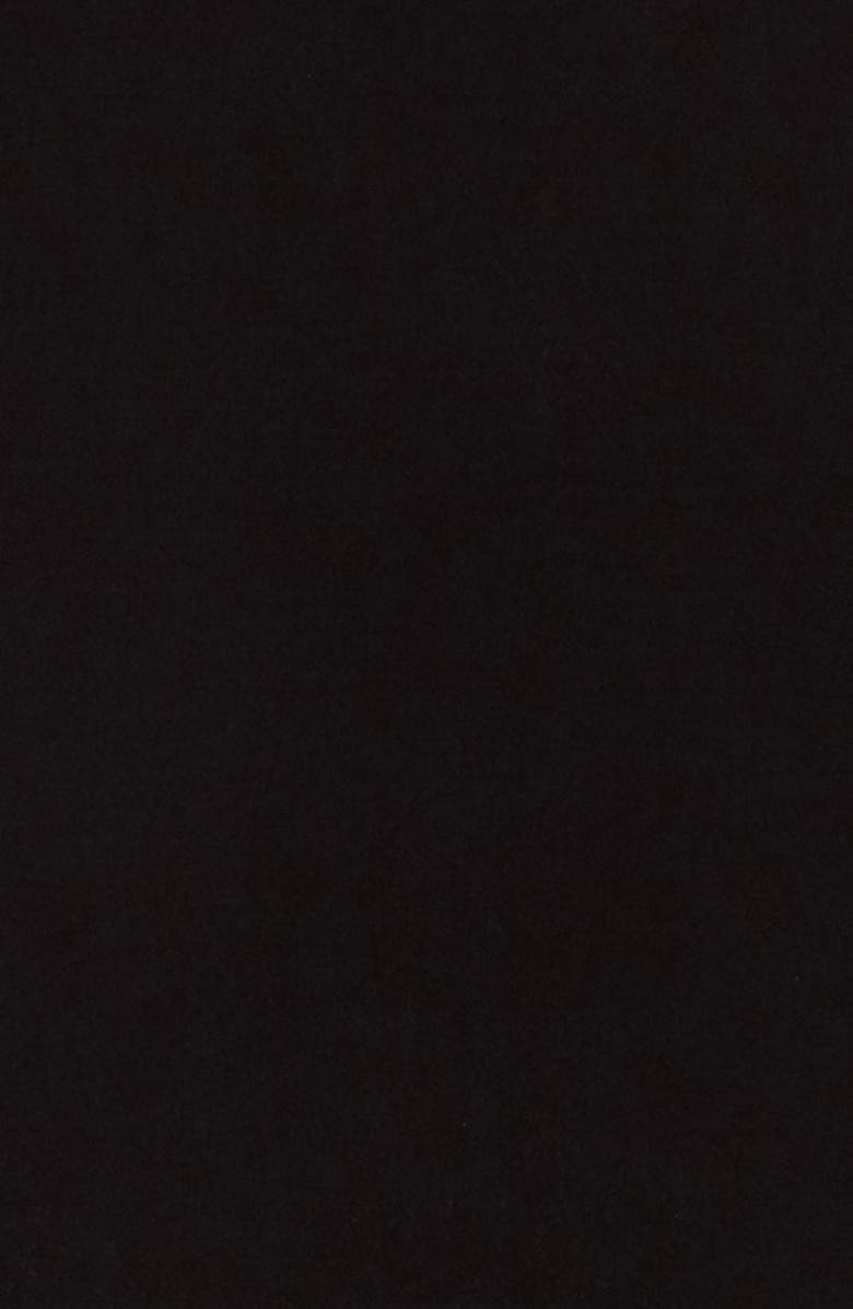 crewcuts by J.Crew Ruffle Trim Stretch Velvet Dress, Alternate, color, 