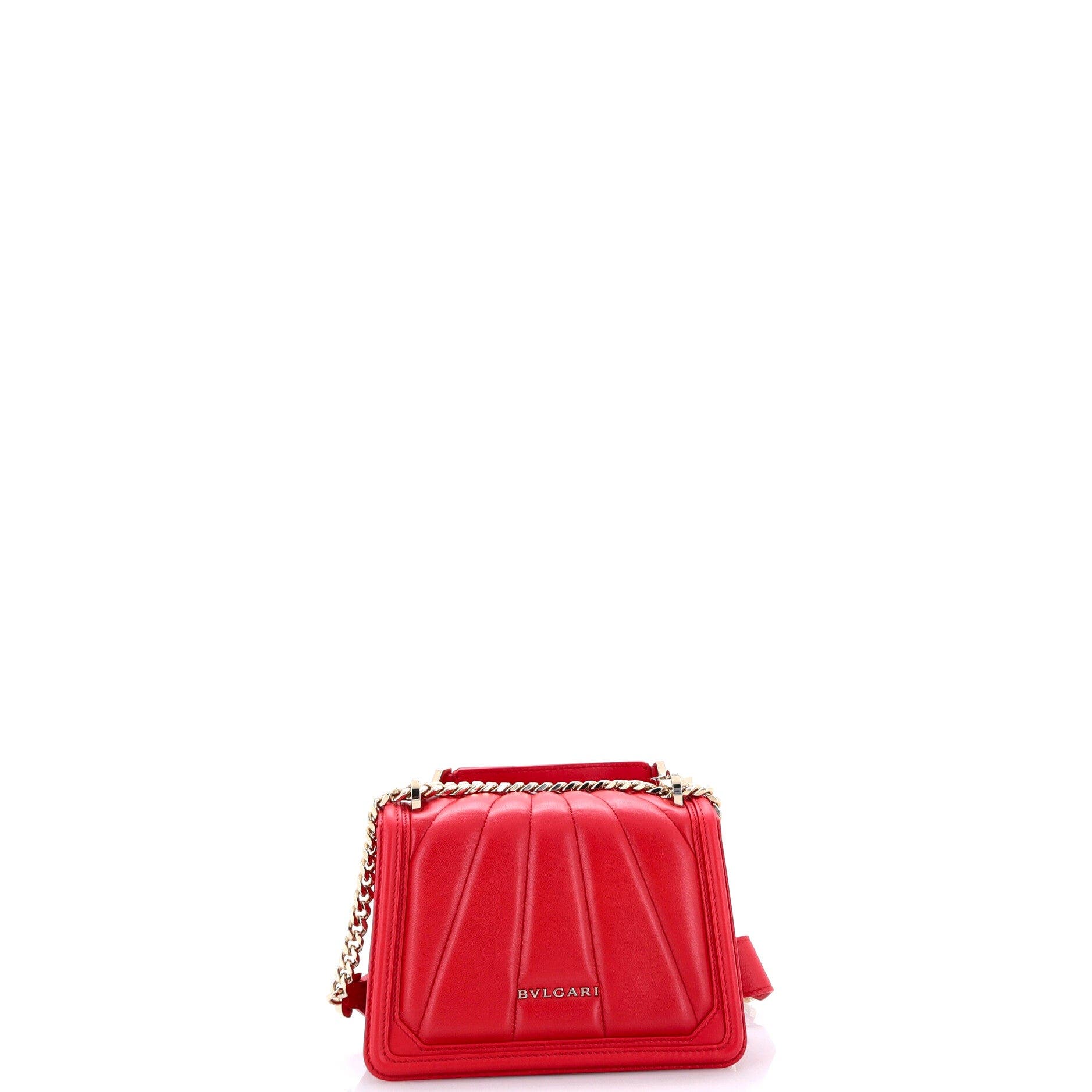 Serpenti Diamond Blast Shoulder Bag Quilted Leather Mini, Alternate, color, Red