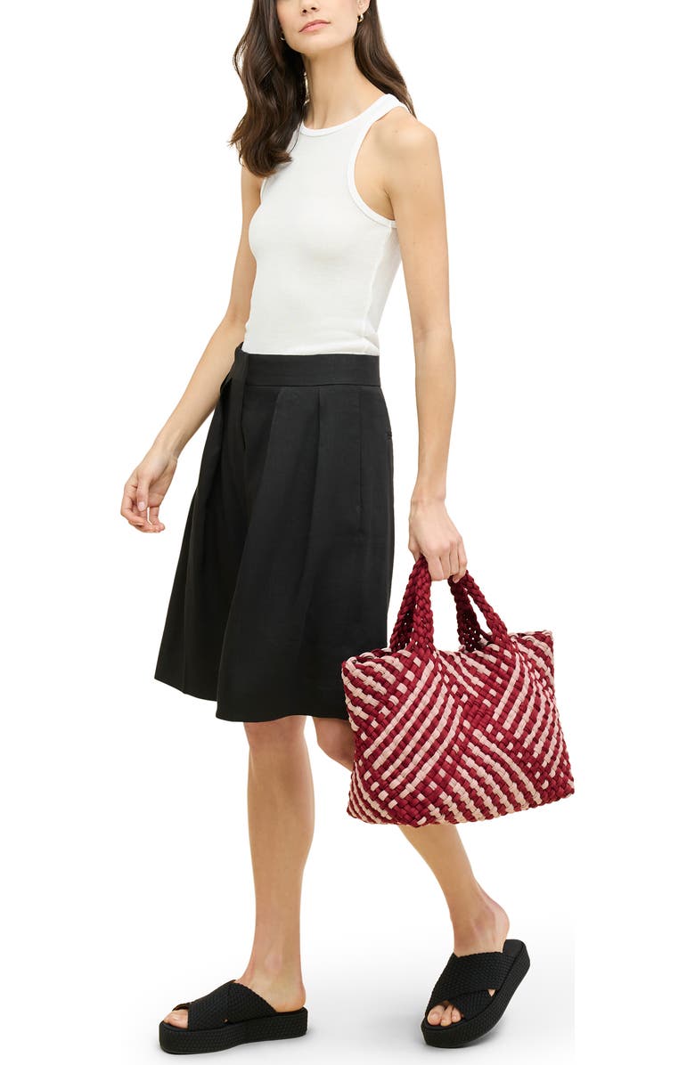 NAGHEDI Medium St. Barths Tote, Alternate, color, Lychee