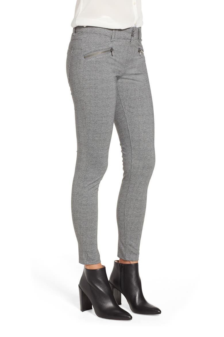 Ab-Solution Skinny Ponte Pants (Nordstrom Exclusive), Alternate, color, GREY BLACK MATRIX