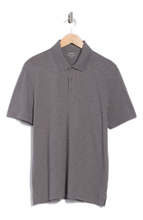 VINCE VINCE SHORT SLEEVE SLUB POLO