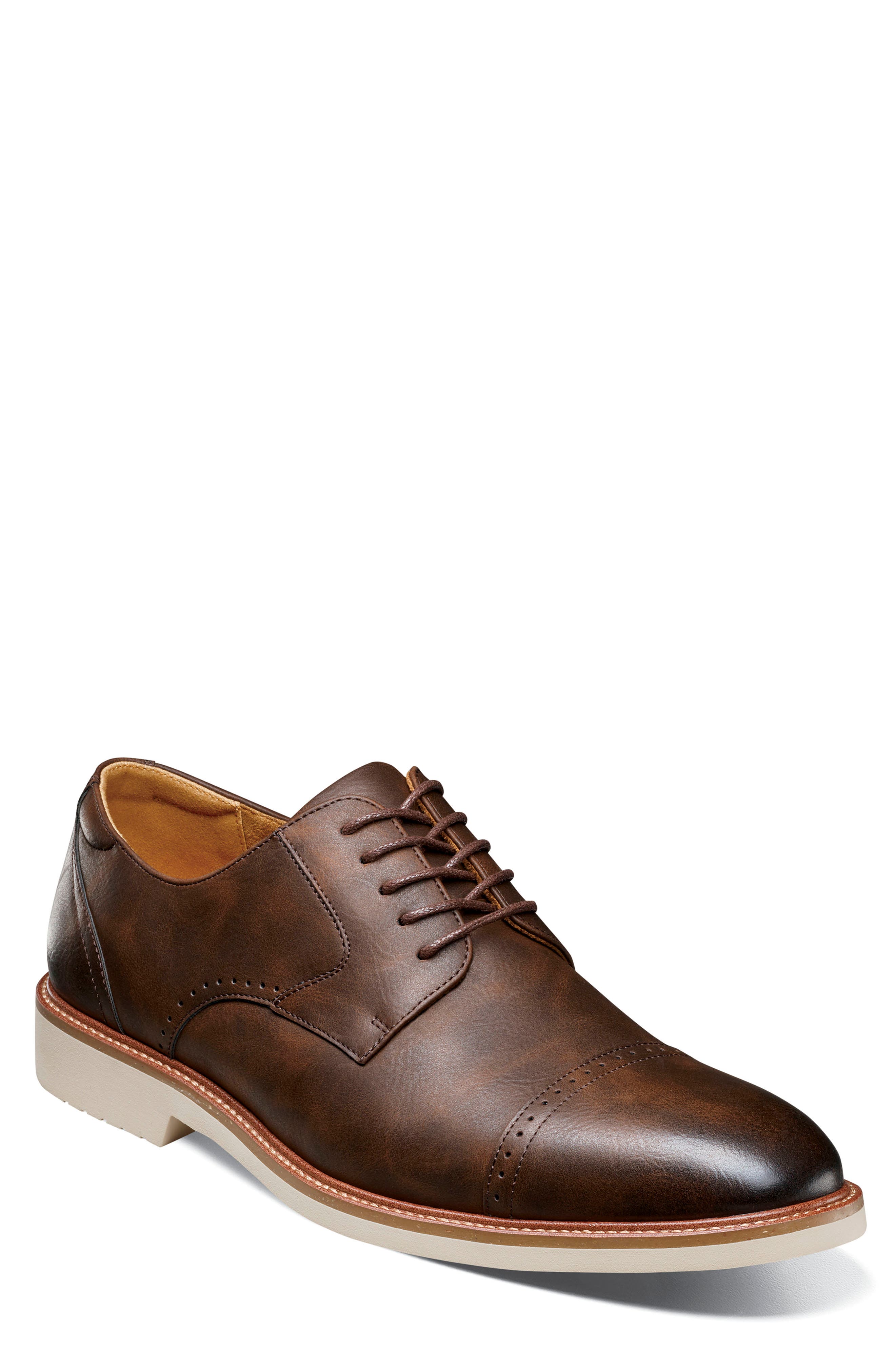 BROWN/ IVORY