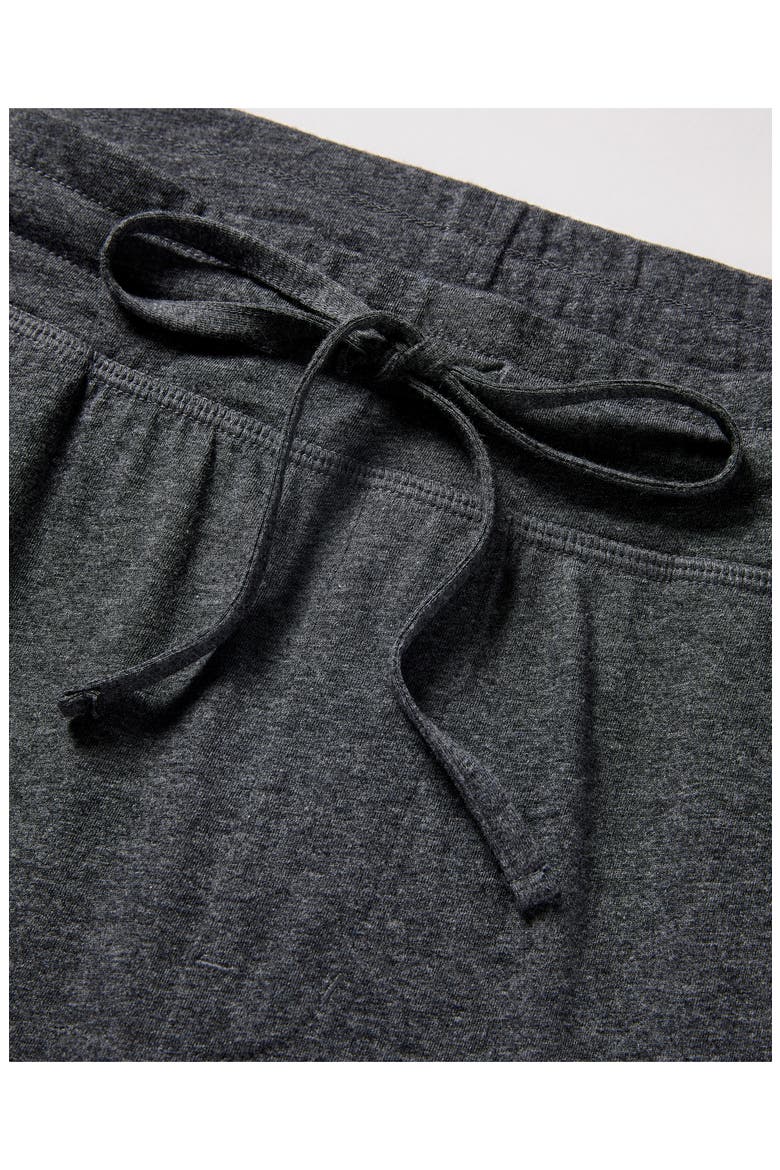 Pima Cotton Pajama Shorts, Alternate, color, GREY