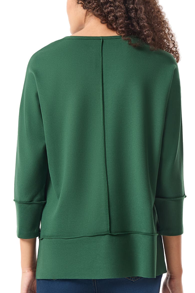 Serenity Knit Dolman Sleeve Top, Alternate, color, FOREST GREEN