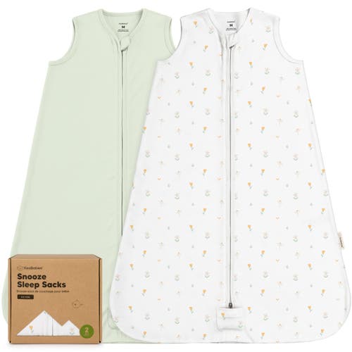 Keababies 2-pack Snooze Sleep Sacks In Wildflowers