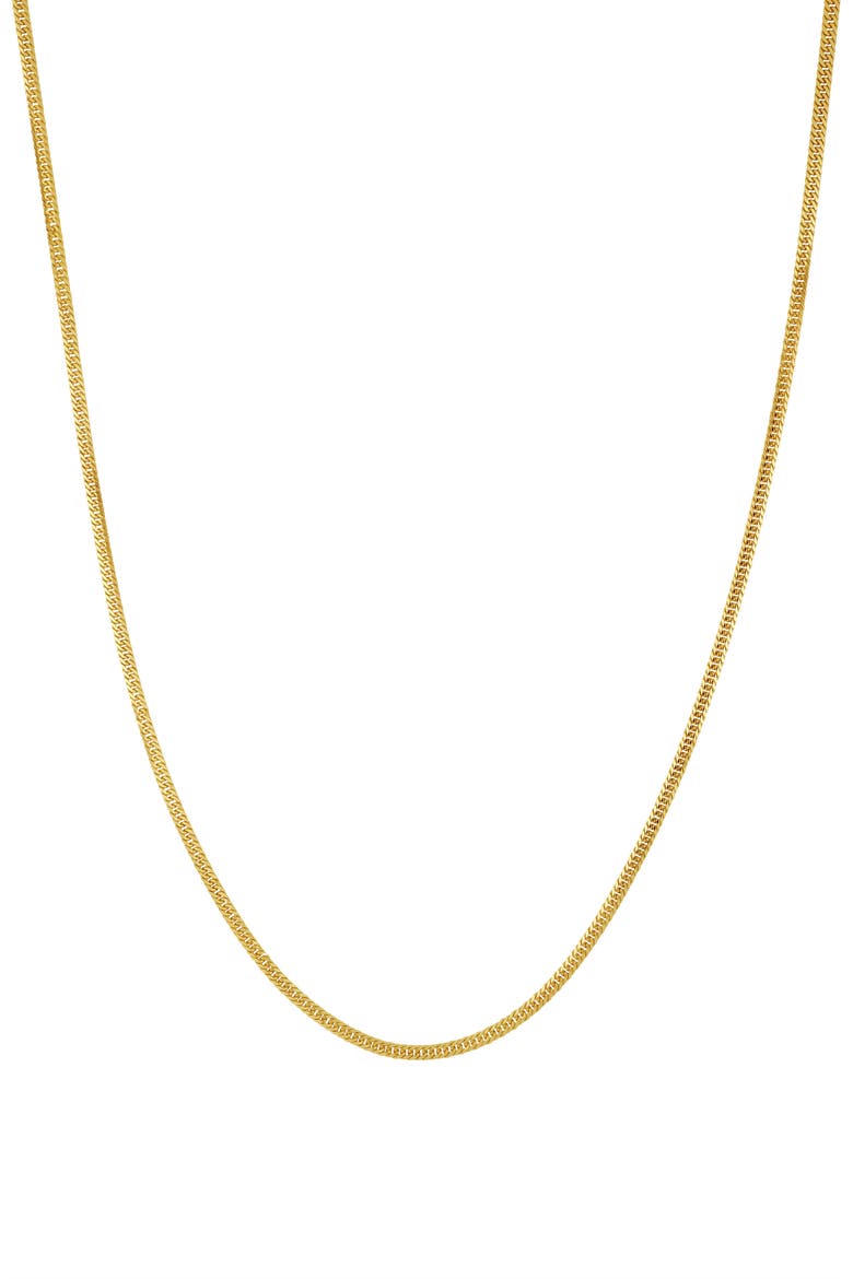 14K Gold Curb Chain Necklace (Nordstrom Exclusive), Main, color, 14K YELLOW GOLD