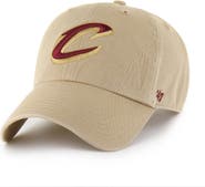 '47 Men's '47 Khaki Cleveland Cavaliers Logo Clean Up Adjustable Hat