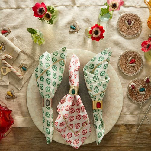 Joanna Buchanan Single Gem Napkin Ring Set