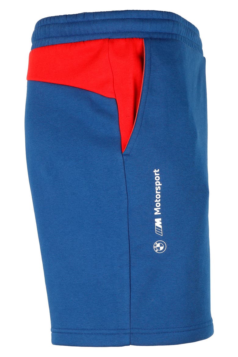 BMW M Motorsport Sweat Shorts, Alternate, color, PRO BLUE/ COLOR