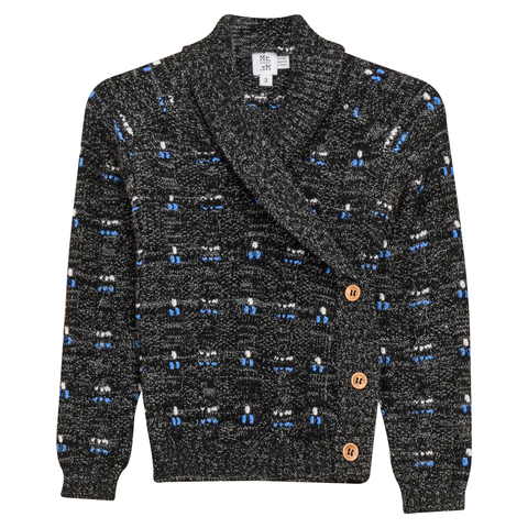 Shawl Collar Textured Cable Knit Cardigan (Toddler, Little Kid & Big Kid)