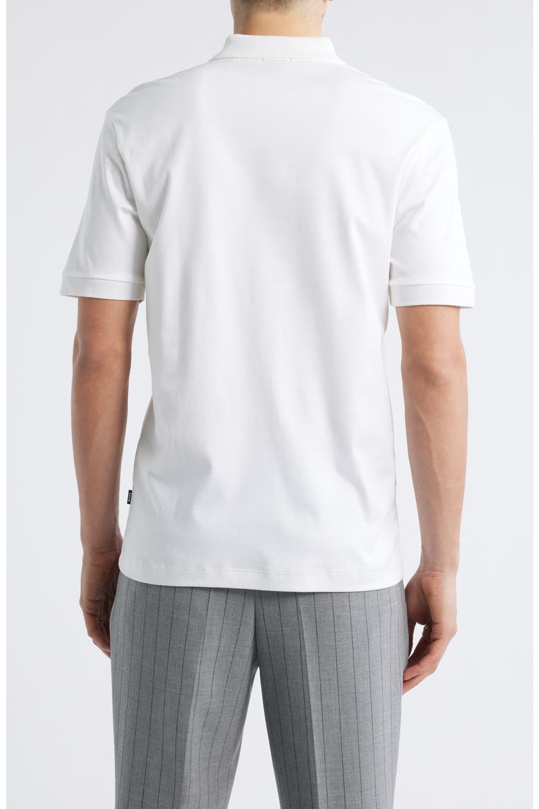 Phillipson Mercerized Cotton Polo, Alternate, color, WHITE