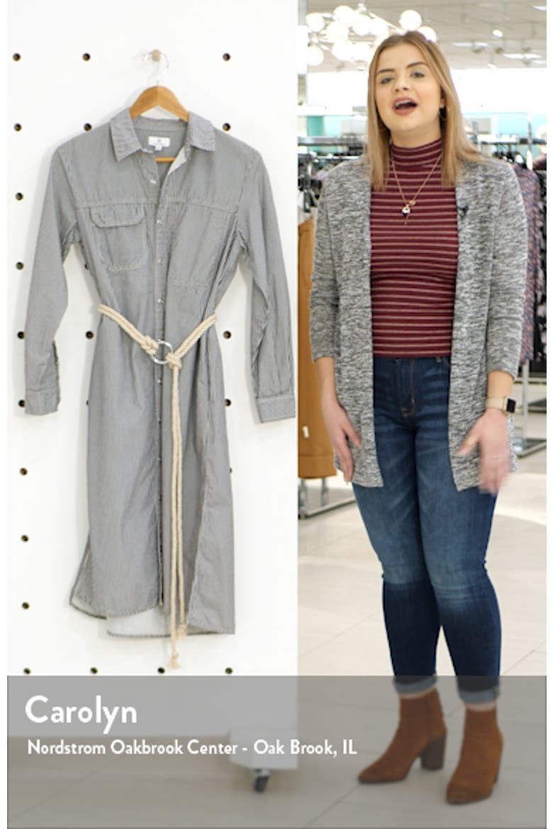 Taylor Long Sleeve Midi Shirtdress video