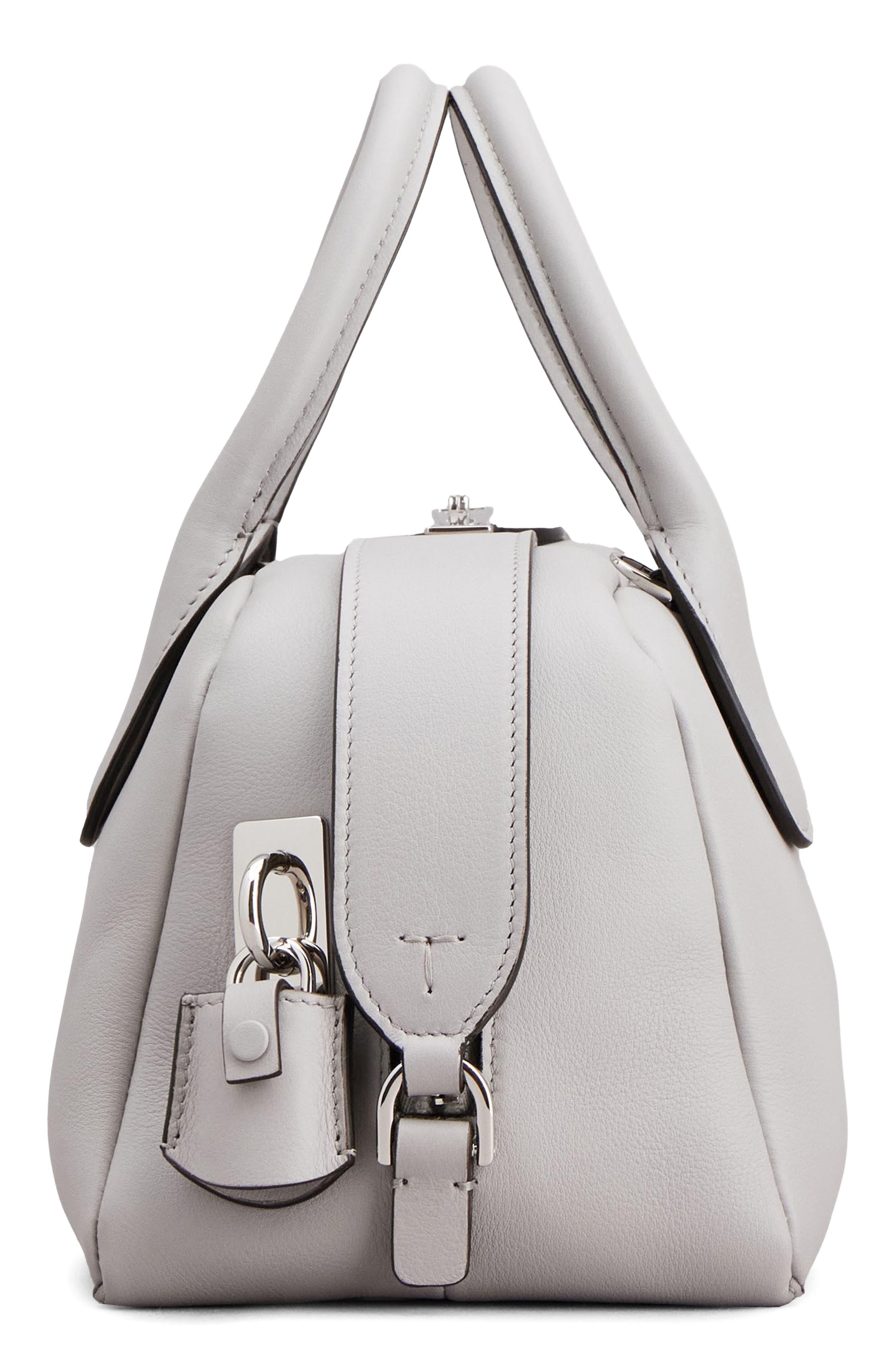 Tod's Small Darsena Leather Top Handle Bag, Alternate, color, 