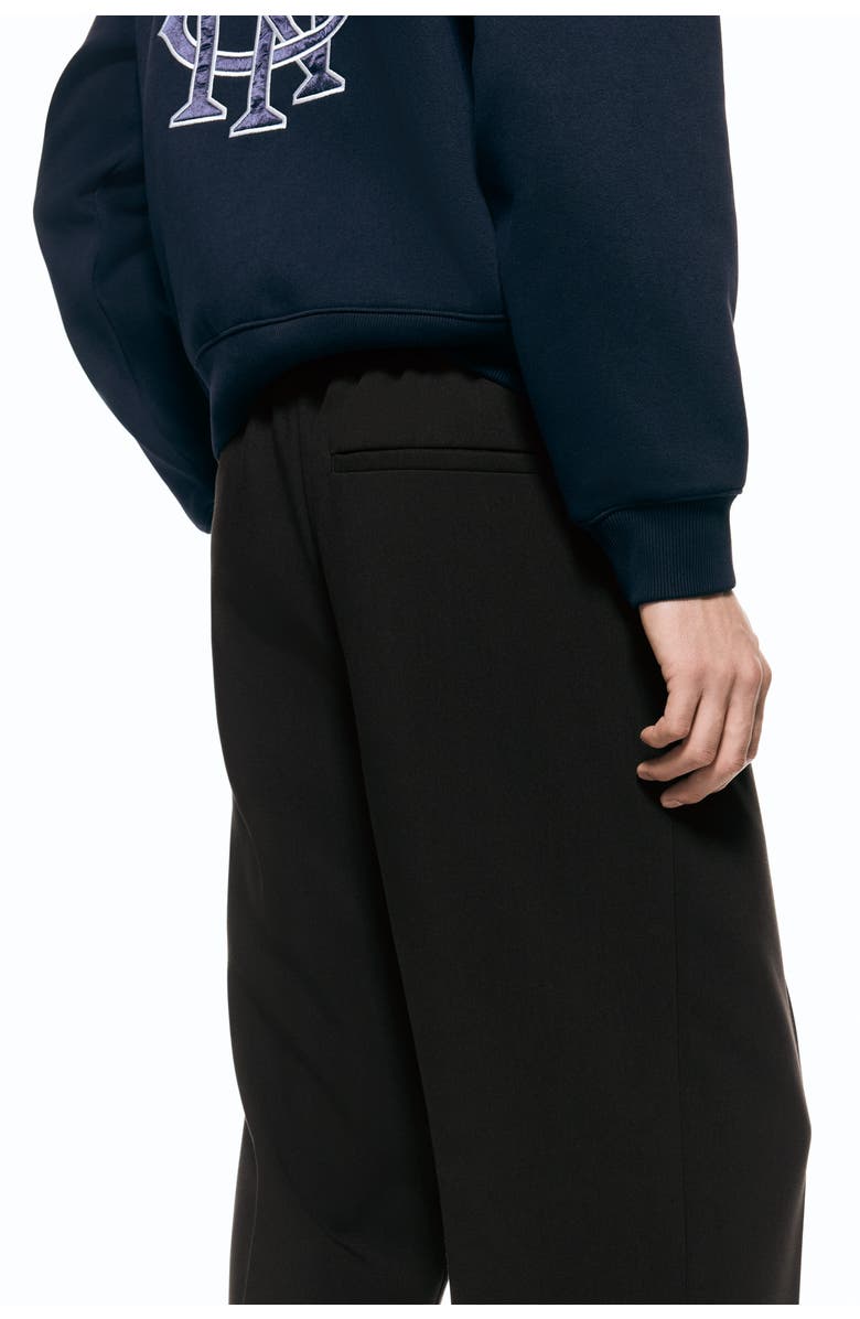 H&M Relaxed Fit Trousers, Alternate, color, Dark Brown