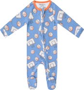Copper Pearl Dunk Fitted One-Piece Pajamas