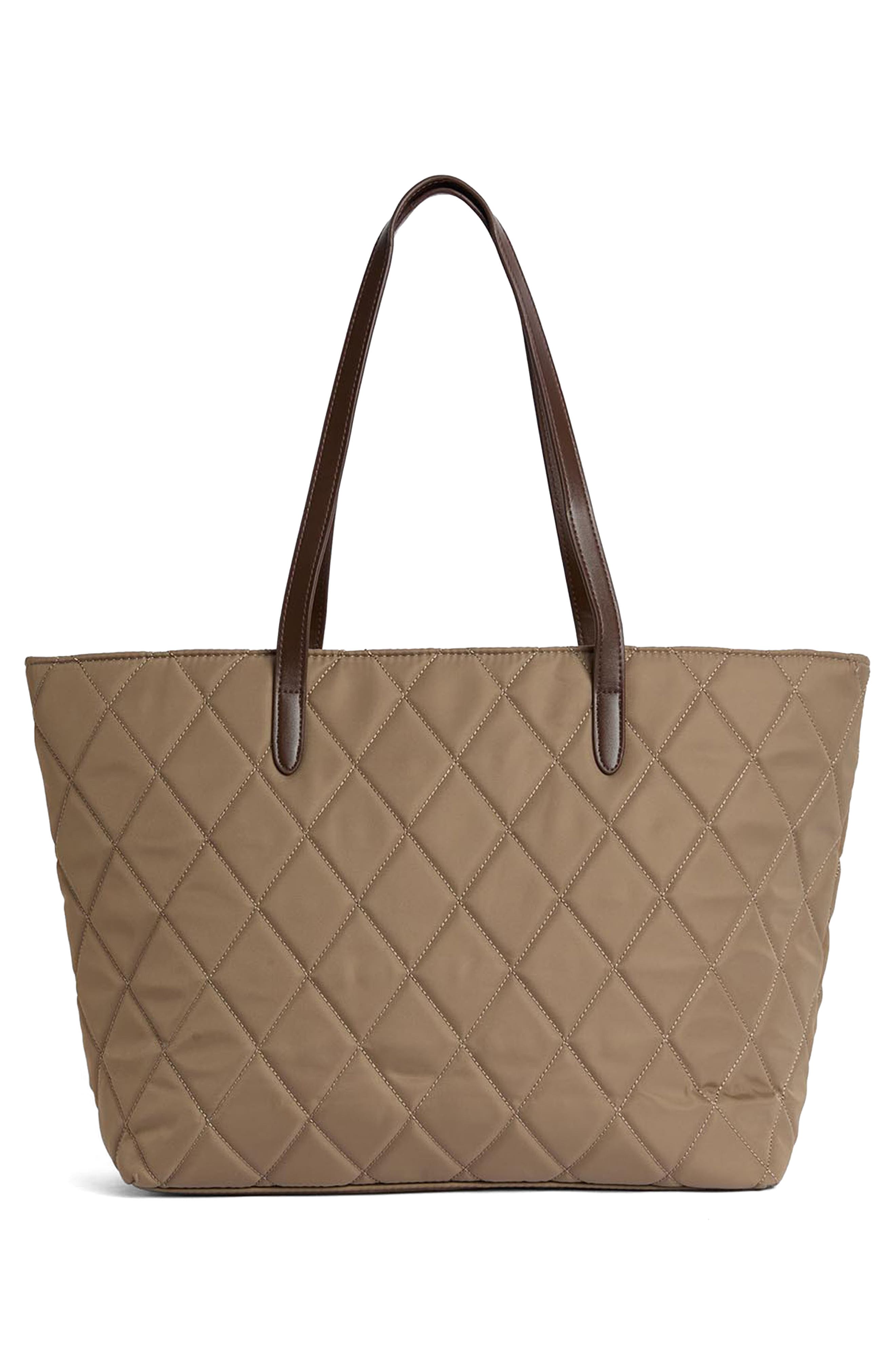 Barbour Quilted Nylon Tote, Alternate, color, 
