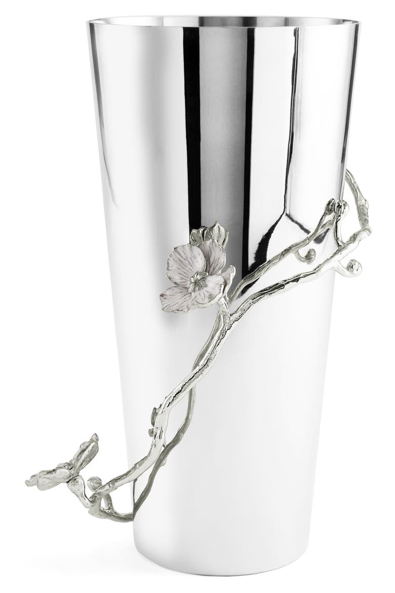 Orchid Large Vase, Alternate, color, SILVER MULTI