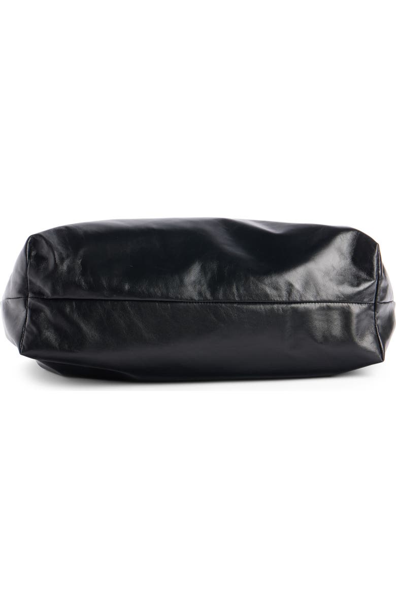 Isabel Marant Silven Leather East/West Tote, Alternate, color, Black