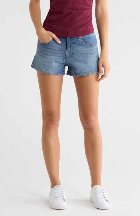 Retro Mini Denim Shorts
