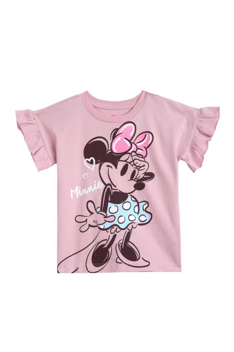 Minnie Mouse 2-Piece T-Shirt and Shorts Set, Alternate, color, Light Pink Minnie