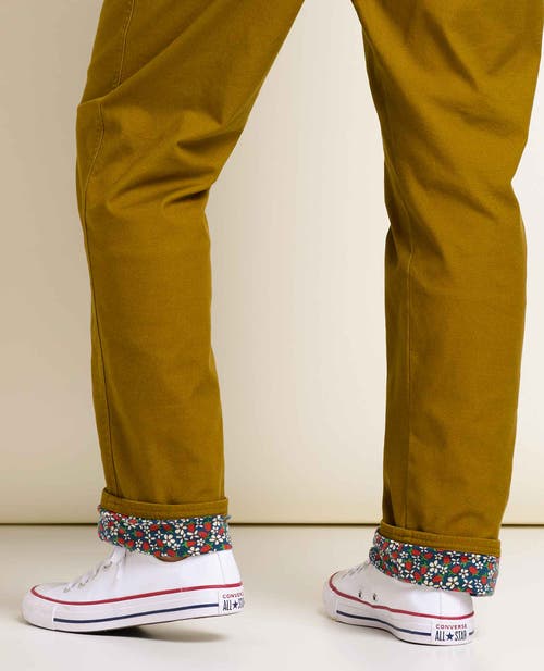 Toad And Co Bramble Lined Overall In Coyote In Multi