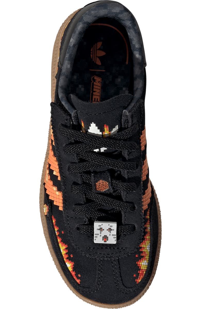 adidas Kids' Handball Spezial Sneaker, Alternate, color, Black/ Orange/ White