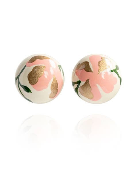 Gaia Floral Midi Earrings