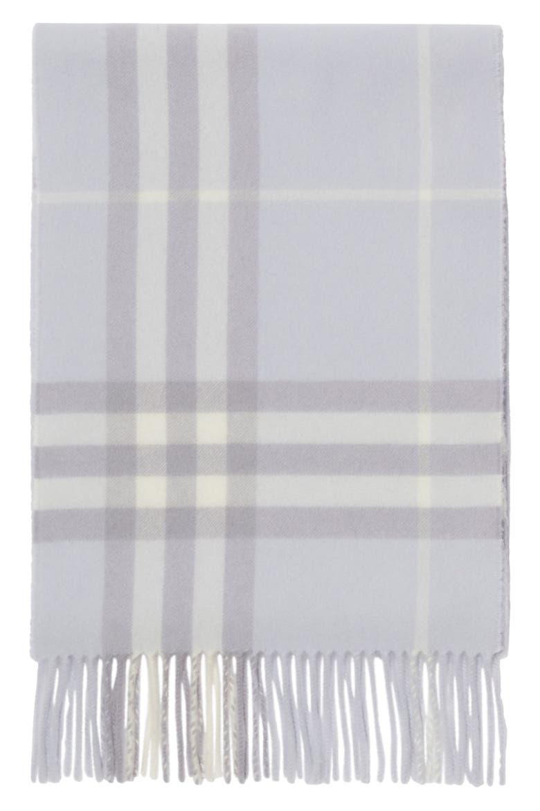 Giant Check Cashmere Scarf, Alternate, color, MIST