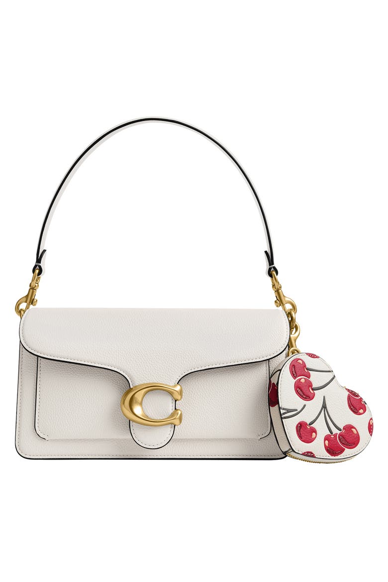 Cherry Print Leather Boxed Heart Coin Purse (Women) | Nordstrom