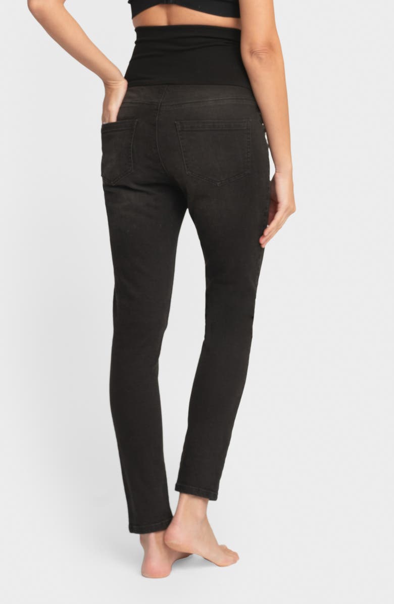 Seraphine Post Maternity Skinny Jeans, Alternate, color, 