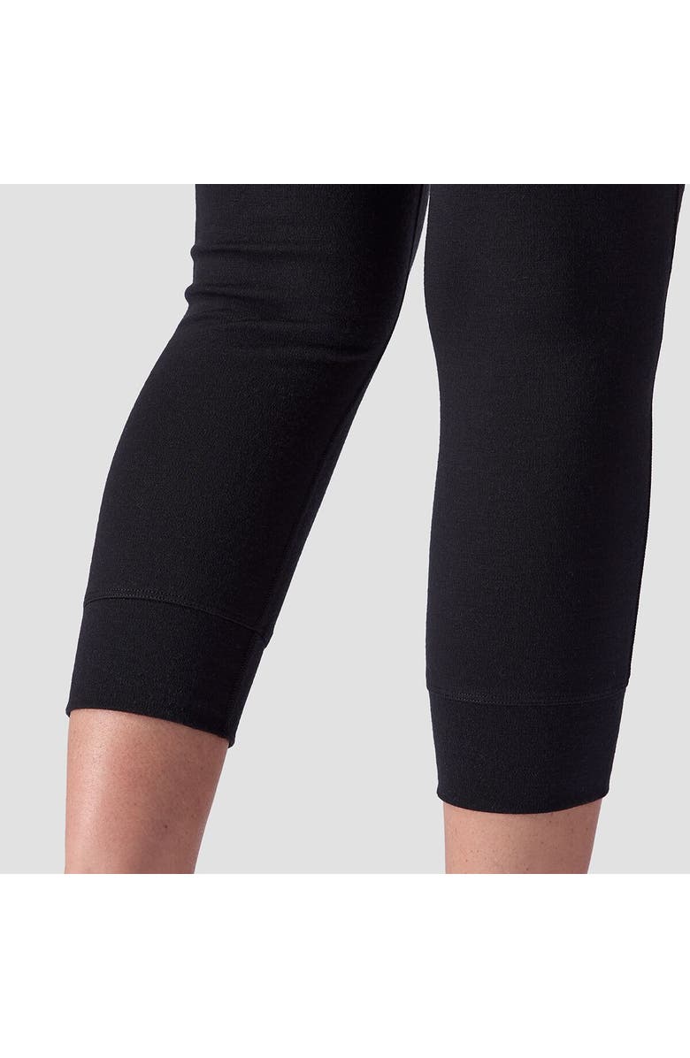 Backcountry Cedars Rws Merino Mid-Wt Baselayer 3/4 Bottom - Women's, Alternate, color, Black