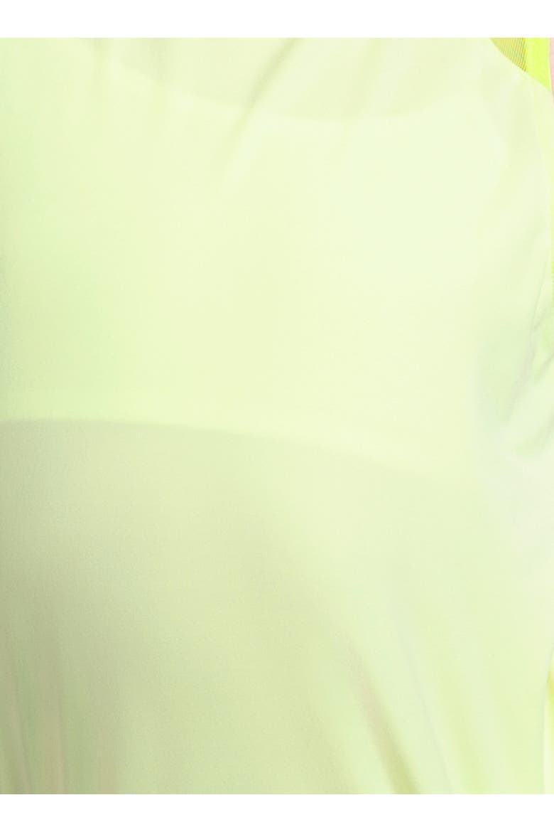 Girls' Tie Break Tank Top, Alternate, color, Lemon Frost