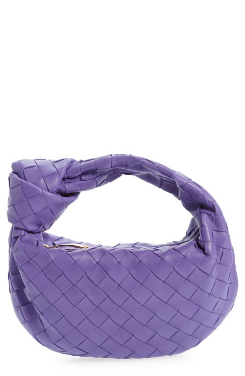 Mini Jodie Intrecciato Leather Top Handle Bag