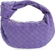 Bottega Veneta Mini Jodie Intrecciato Leather Top Handle Bag