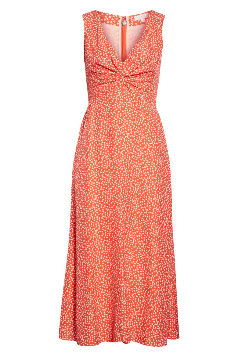 Malia Twist Front Dress, Alternate, color, CHERRY COMBO