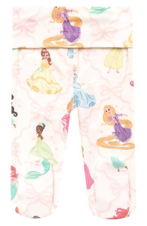 Disney Princess Print Footed Pants (Baby)