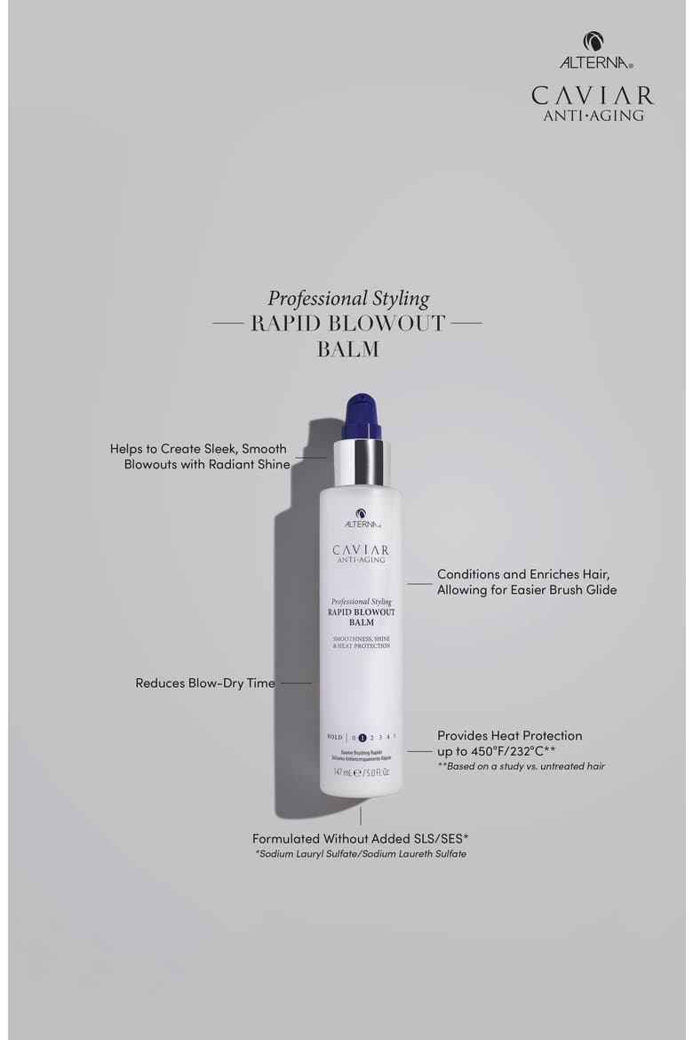 Caviar Style Satin Rapid Blowout Balm, Alternate, color, NO COLOR