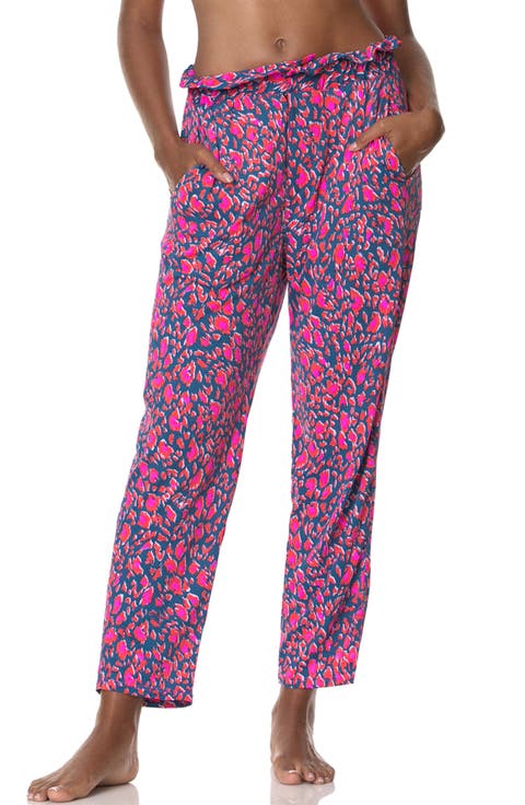 Gardenia Print Pants