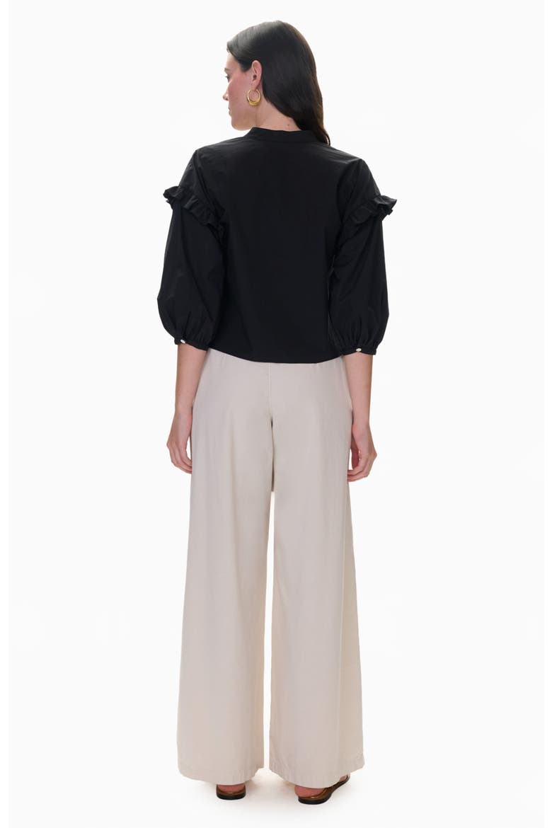 Lydia Applique Top, Alternate, color, Noir