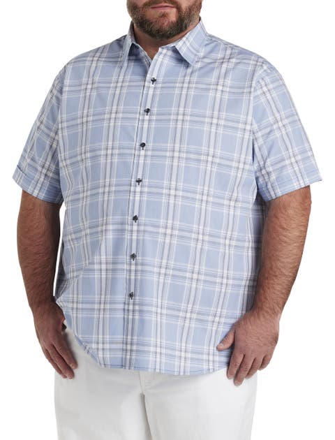 Large Plaid Sport Shirt