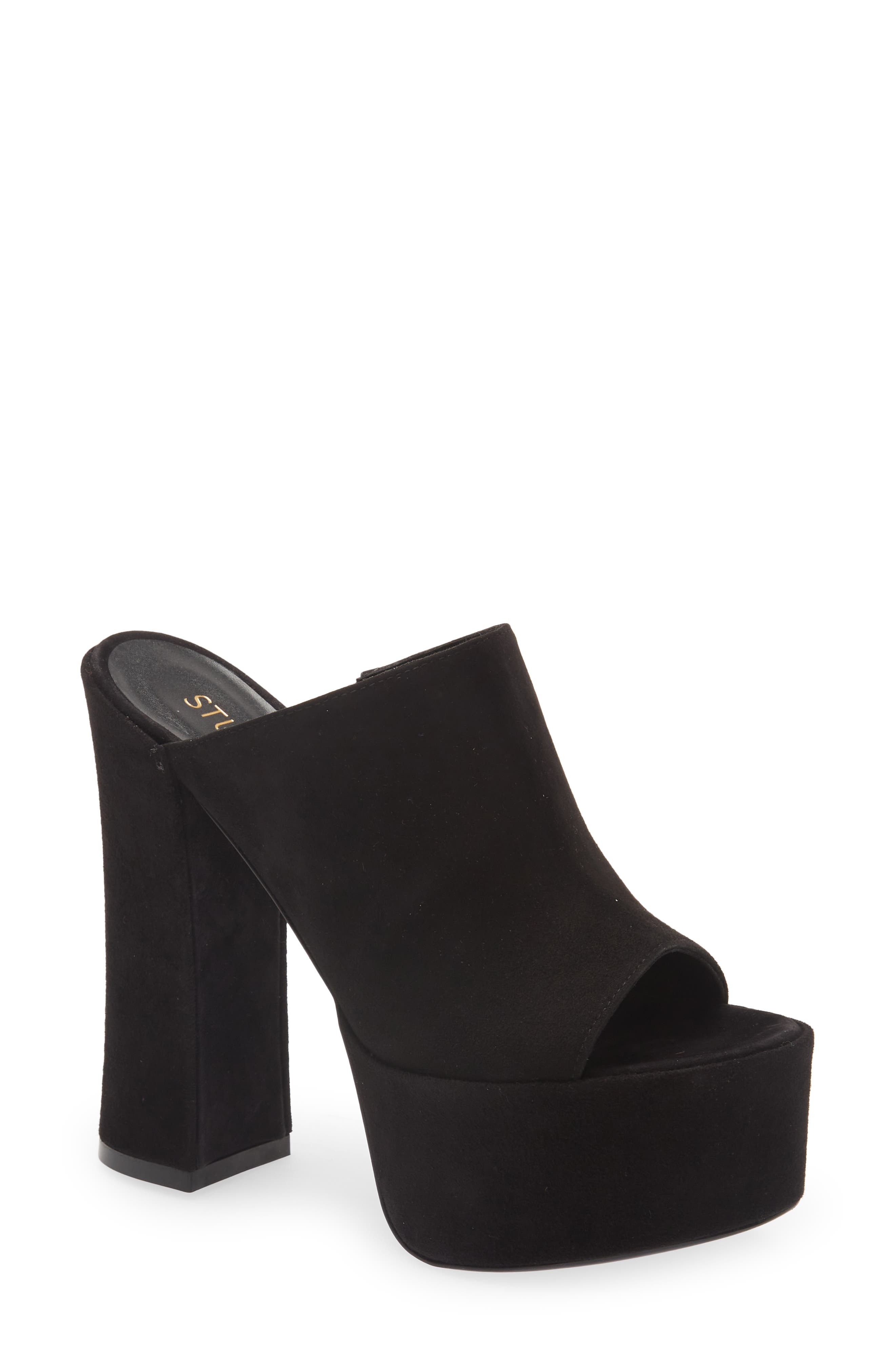 Stuart Weitzman Skyhigh 145 Platform Slide Sandal